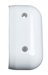 PIECE DE TERMINAISON BLANCHE 100mm WPT 100 POUR LISSE DE PROTECTION